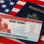 can i travel with a work permit