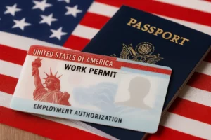 can i travel with a work permit