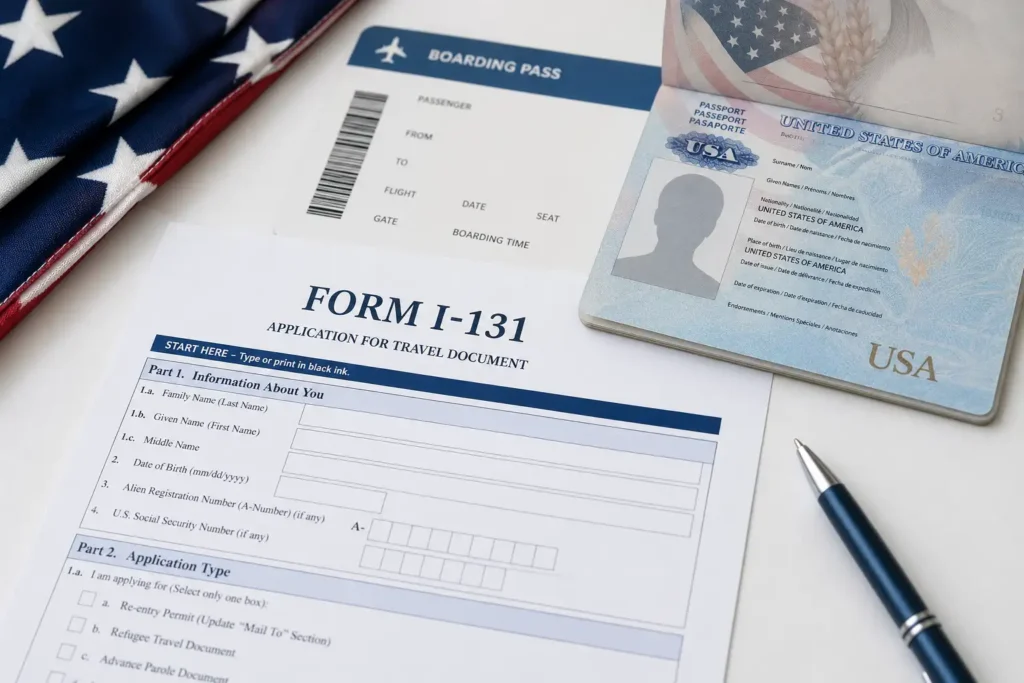 Form I-131: Can I Travel While My Green Card Is Pending