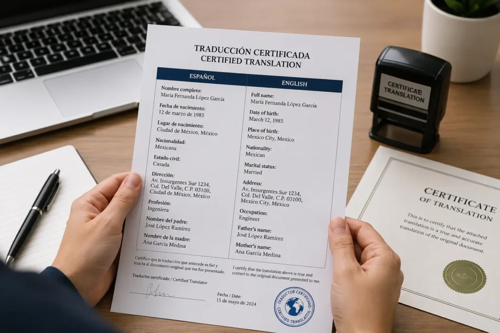 uscis certified translation requirements what gets accepted and what gets rejected